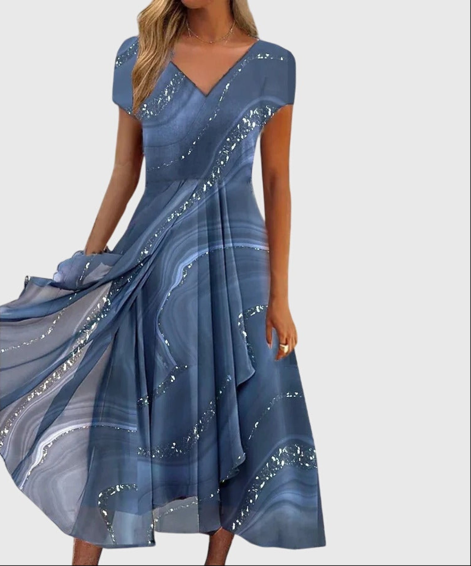 Aubry™ | Flowing Midi Dress