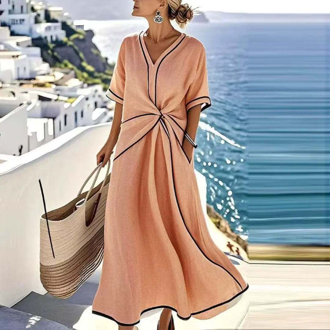 Eva ™ Elegant Flattering Dress