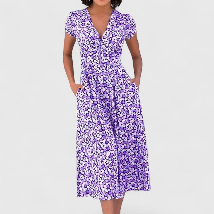 Rose | Comfortable Midi Dress