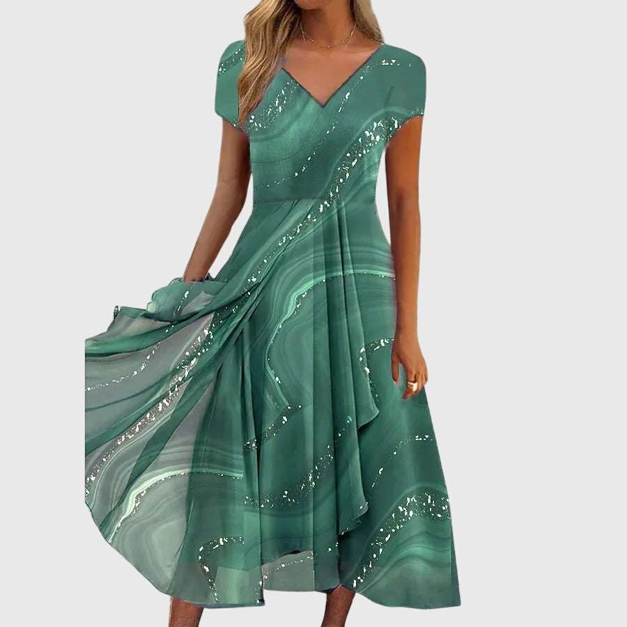 Aubry™ | Flowing Midi Dress