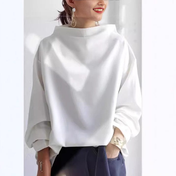 Monroe | Soft Touch High-Neck Pullover