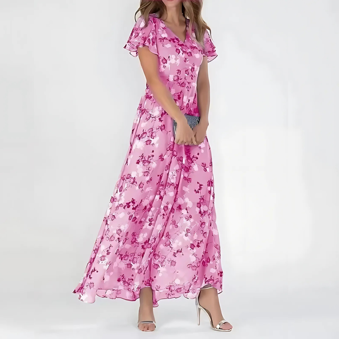 annalyn | Glamorous Tummy Flattering Dress