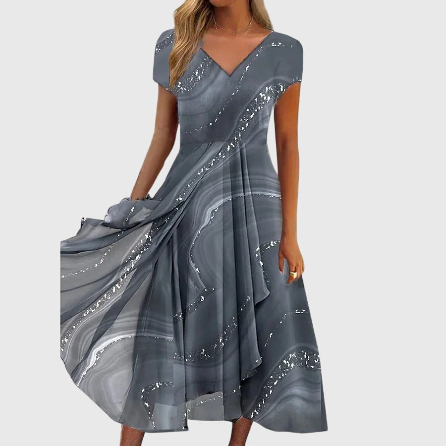 Aubry™ | Flowing Midi Dress