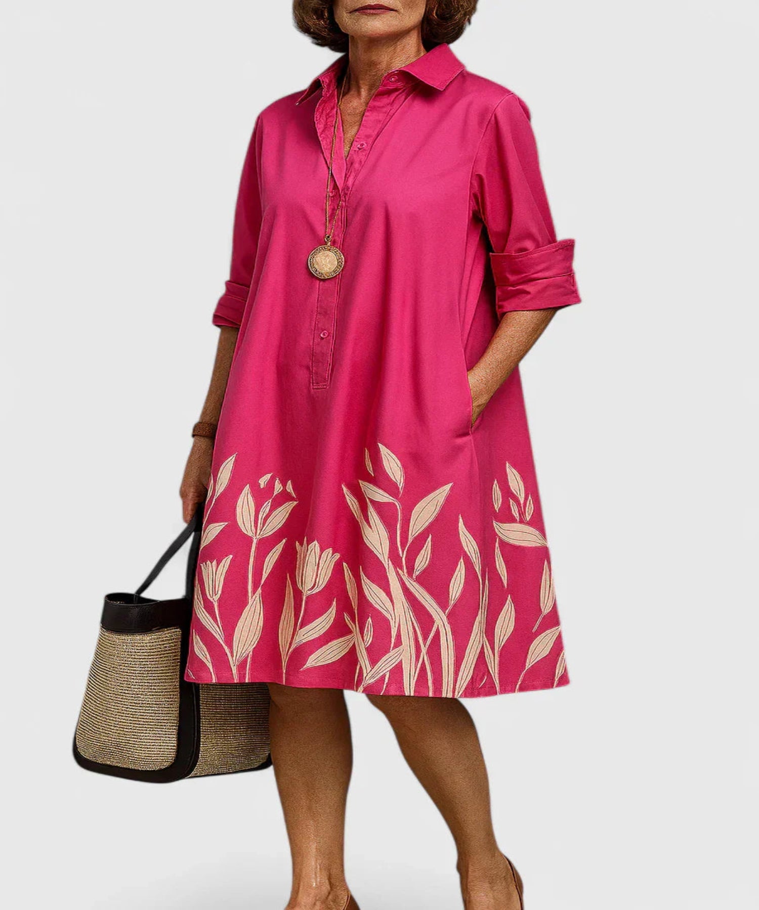 Carmen | Sophisticated Midi Dress