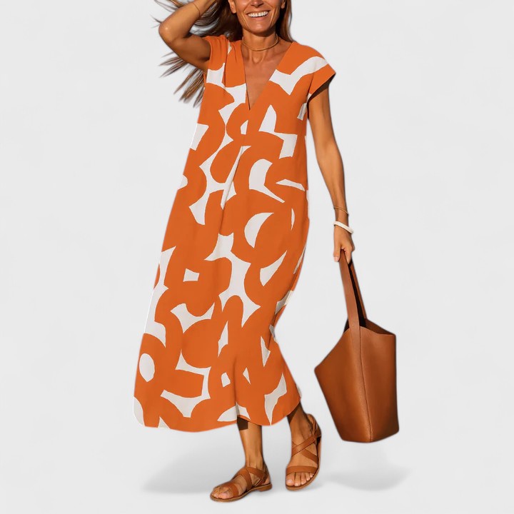 Vesper™ | Flowing V-Neck Dress
