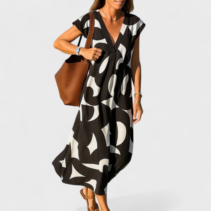 Vesper™ | Flowing V-Neck Dress