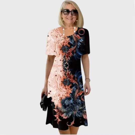 Viviana - Printed Relaxed Dress