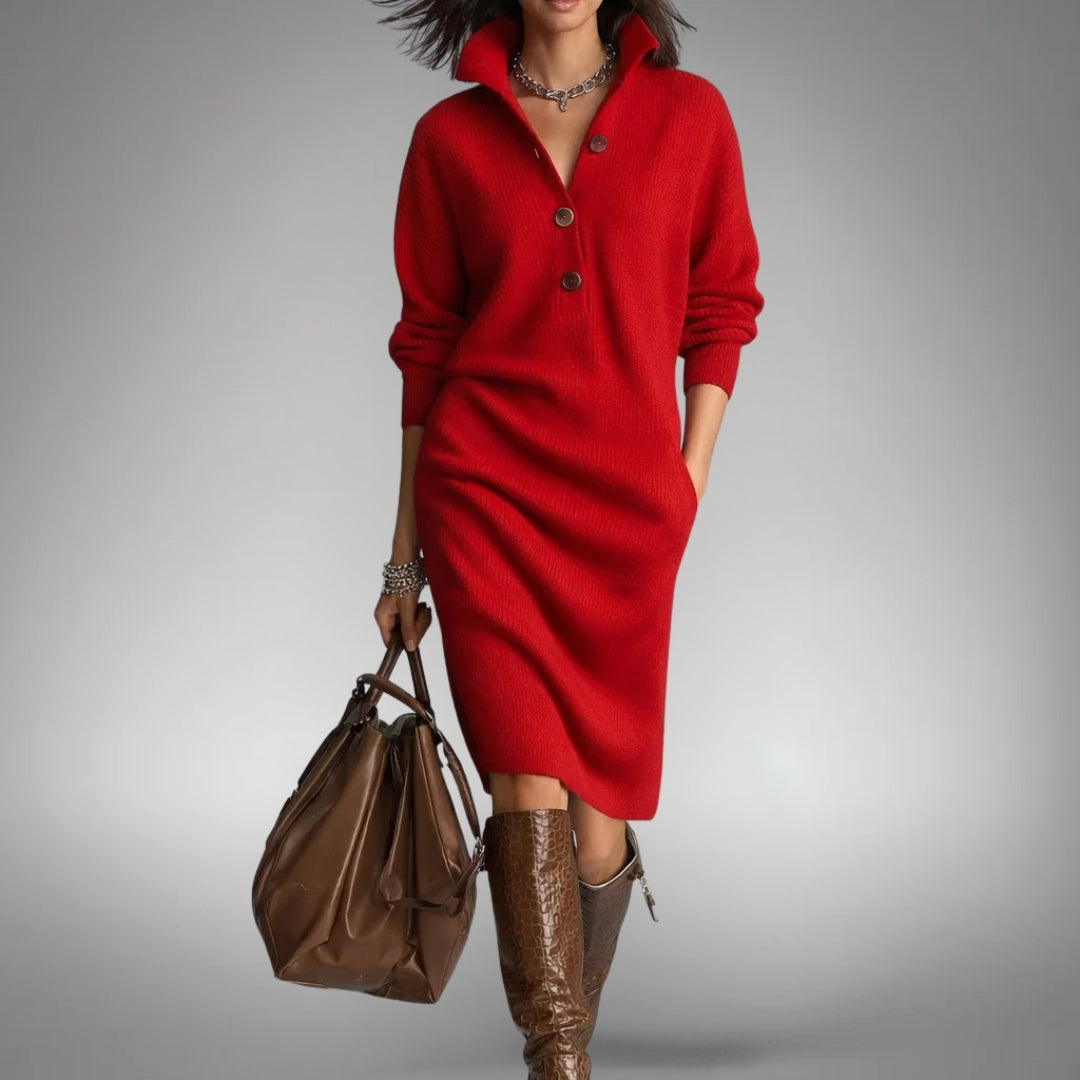 Lynae – Midi Dress for Everyday Wear