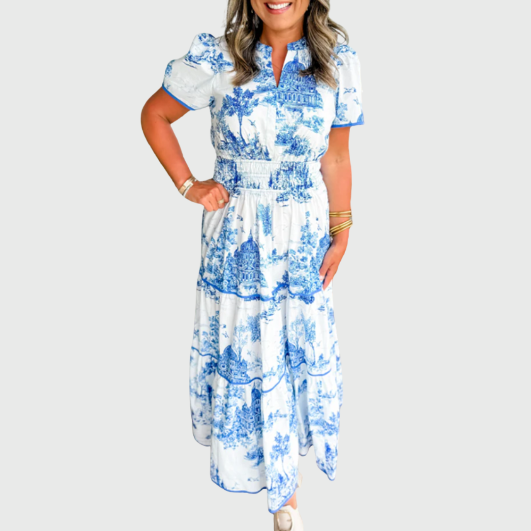 Eliza | Classic Toile Maxi