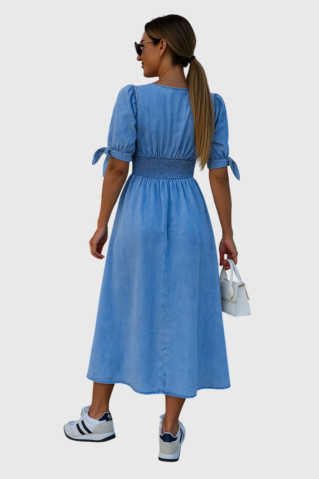 Jacey™ | Elegant Denim Dress