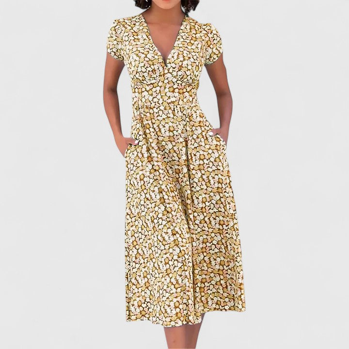 Rose | Comfortable Midi Dress
