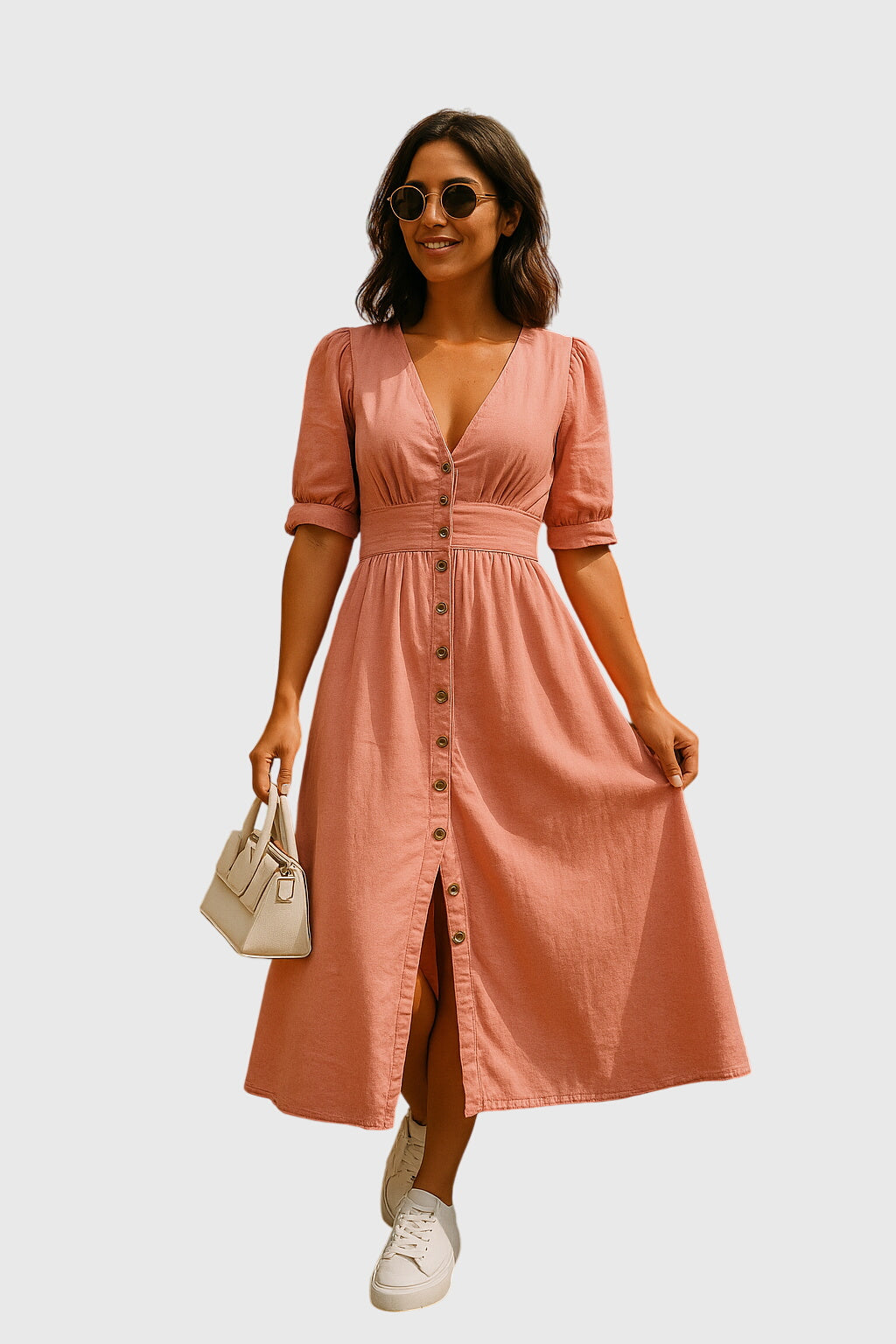 Jacey™ | Elegant Denim Dress