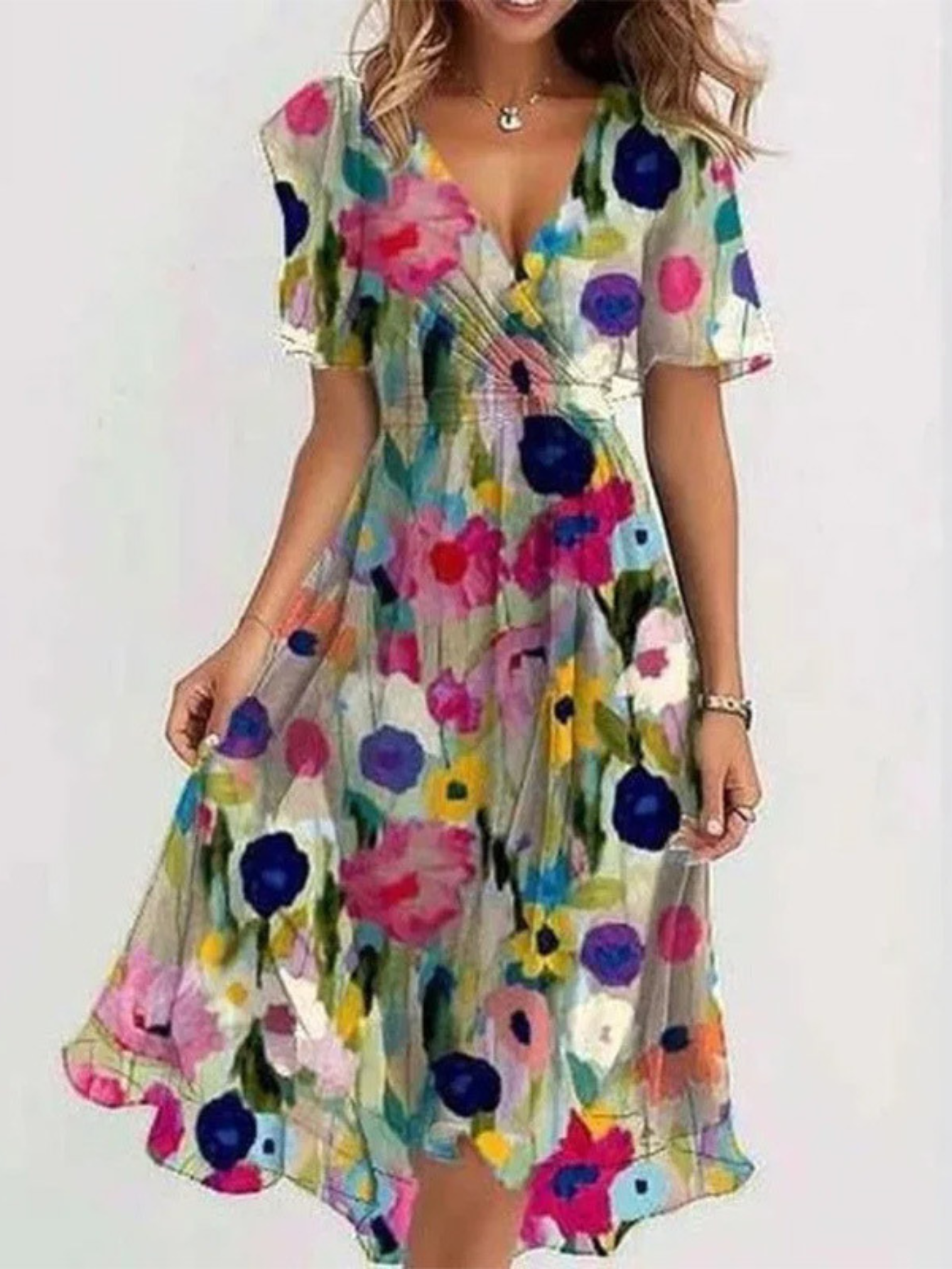 Matilda™ | Summer Dress With Belly Cover