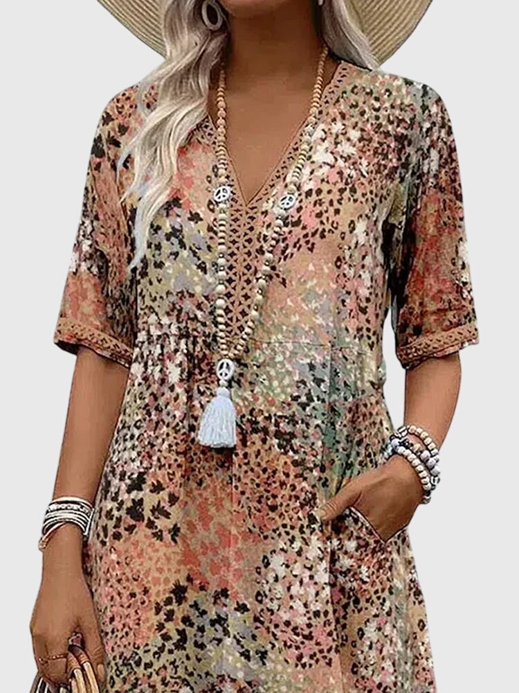 Bellathorne | Elegant Floral Midi Dress