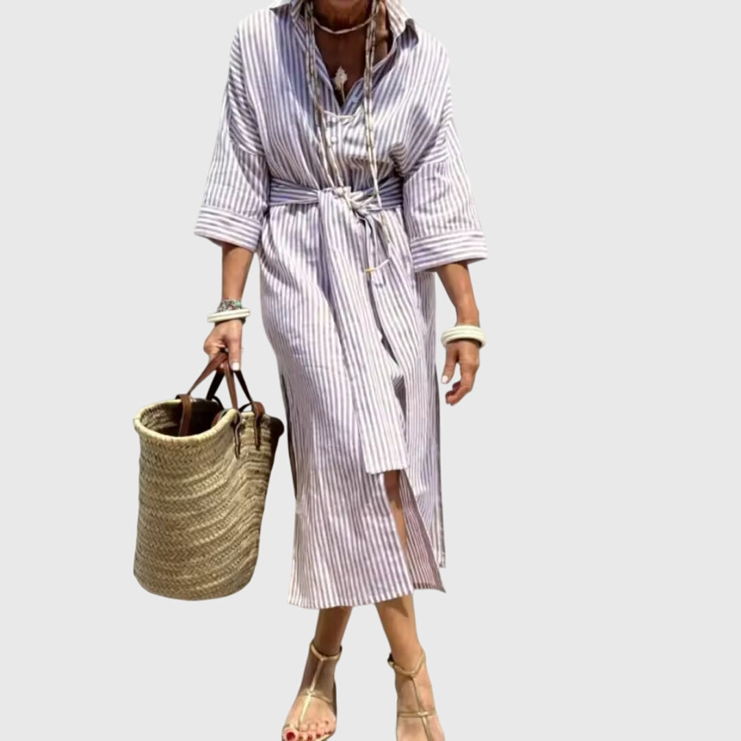 Amber | Classic Striped Dress