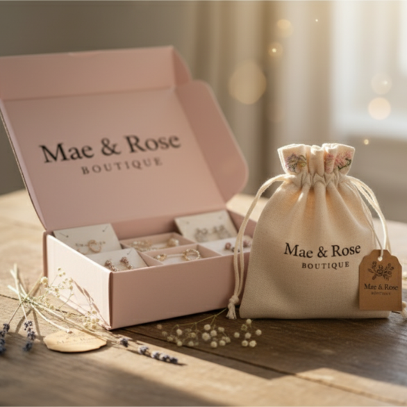 Vintage Silver Flower Necklace