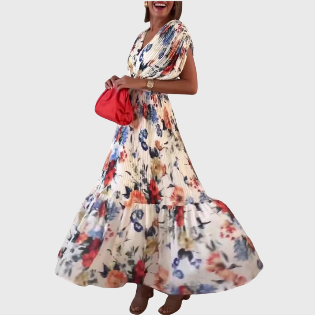 Florelle - Elegant Floral Dress