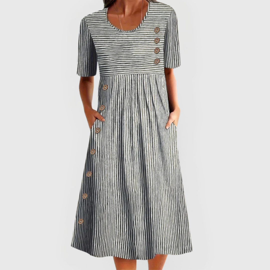 Nikita™ Striped Midi Dress