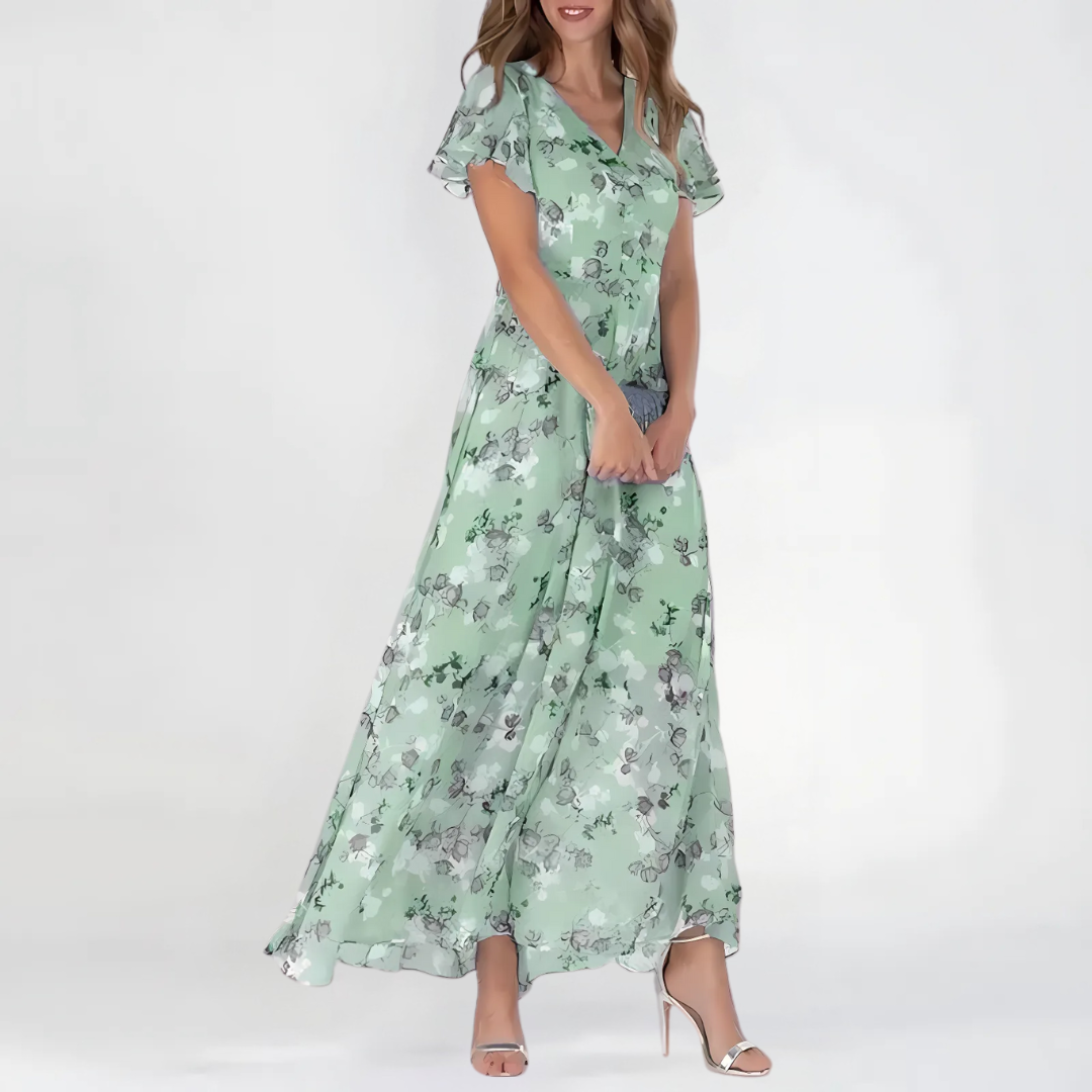 annalyn | Glamorous Tummy Flattering Dress