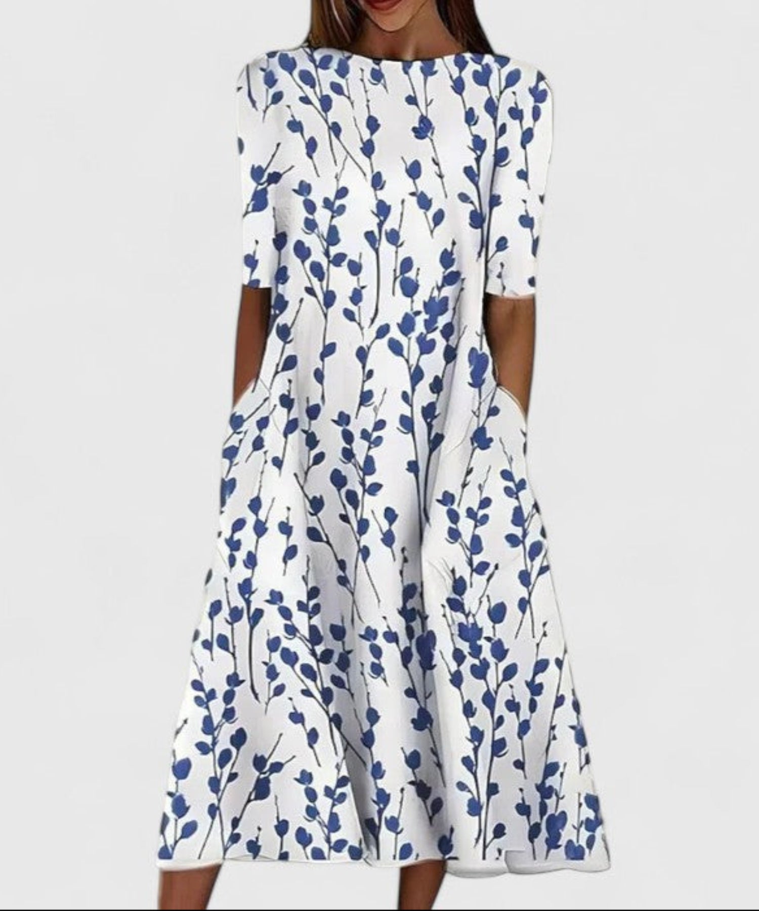 Sarah | Elegant Midi Dress