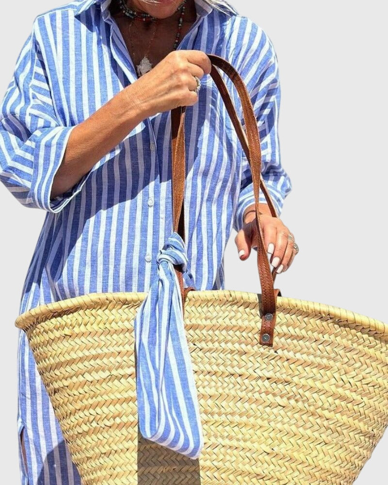 Amber | Classic Striped Dress