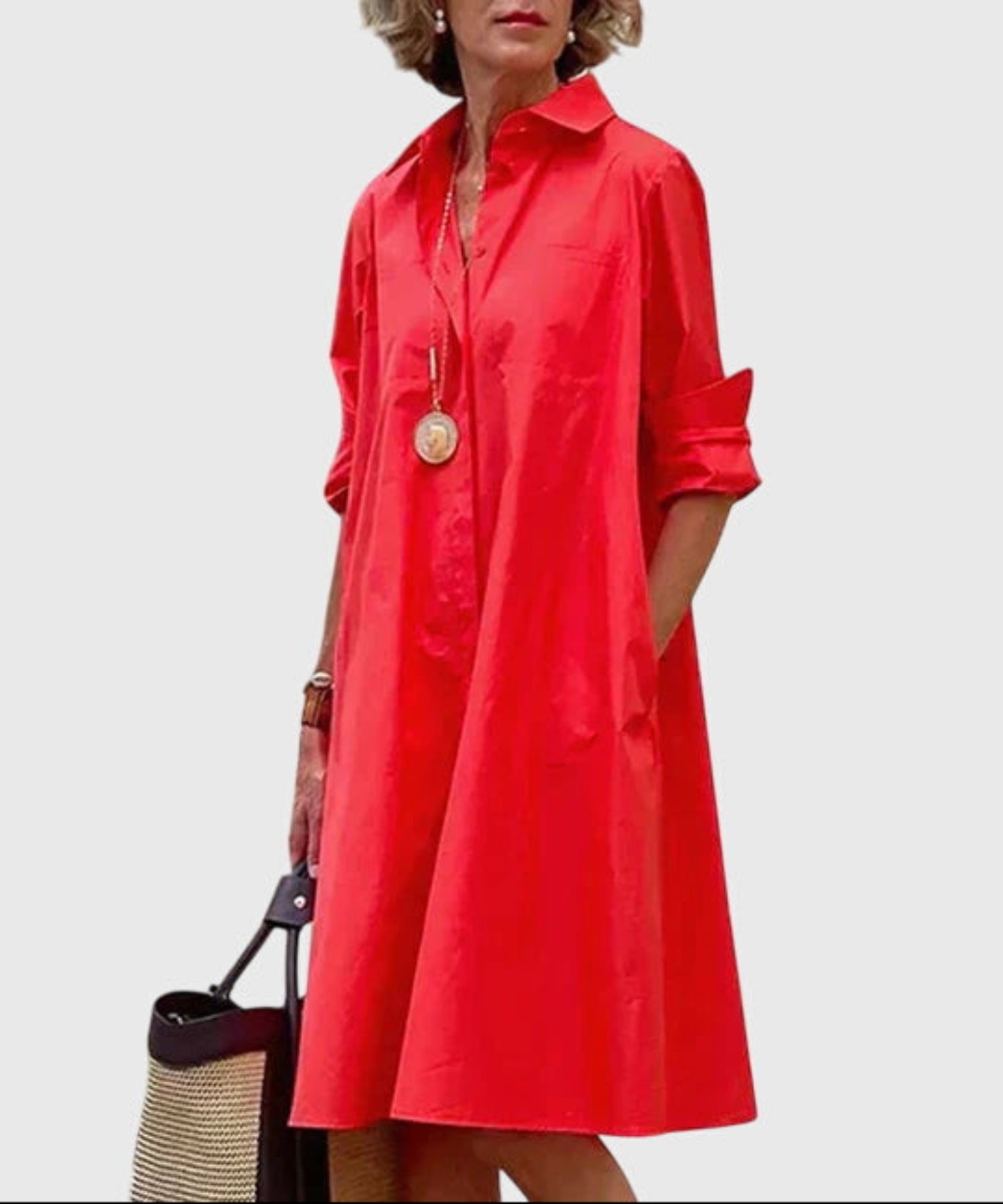 Paige™ - Elegant Dress With Pockets