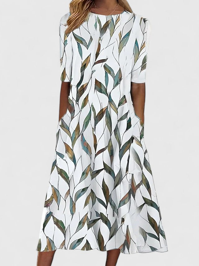 Alexia | Elegant Midi Dress