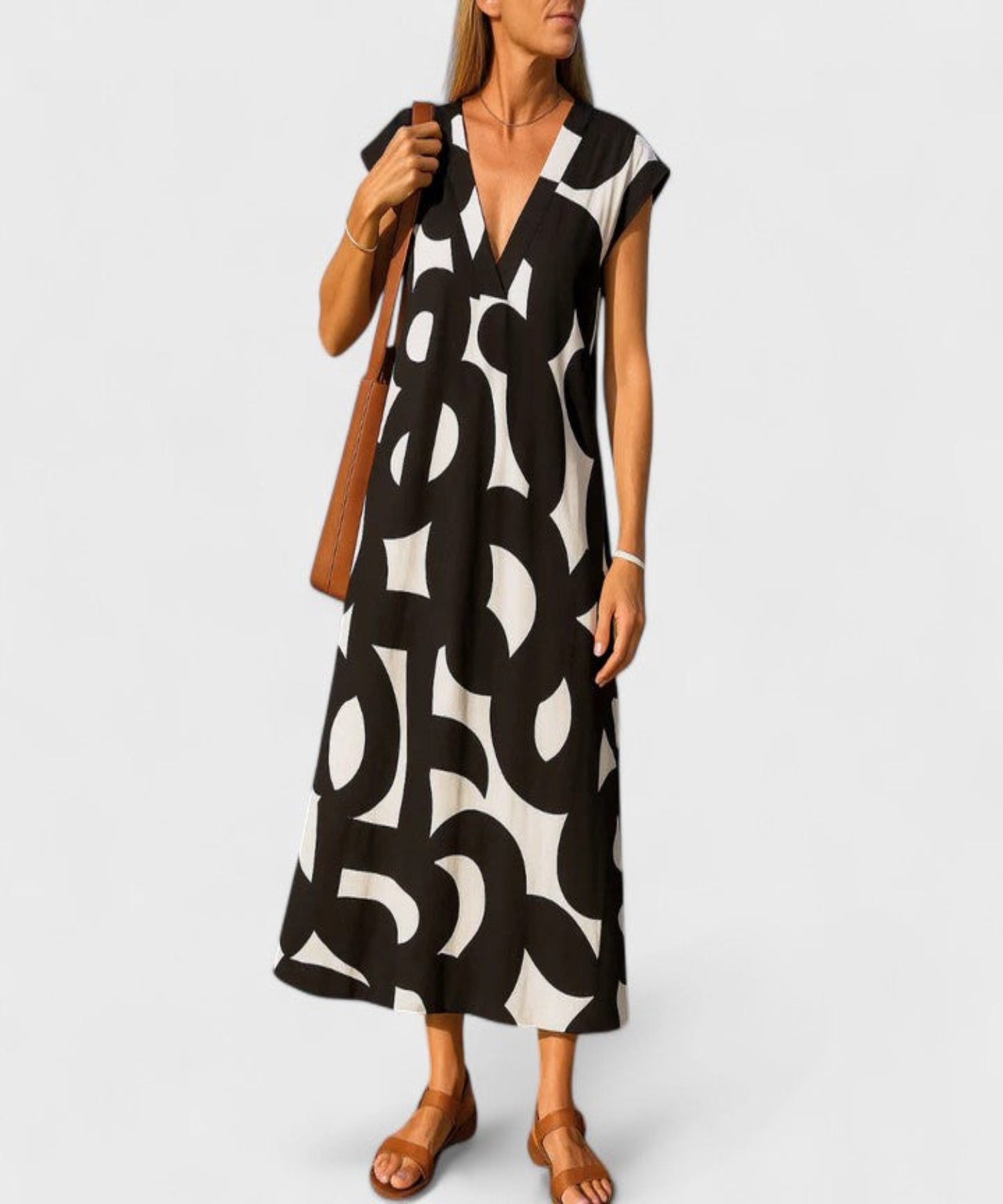 Vesper™ | Flowing V-Neck Dress